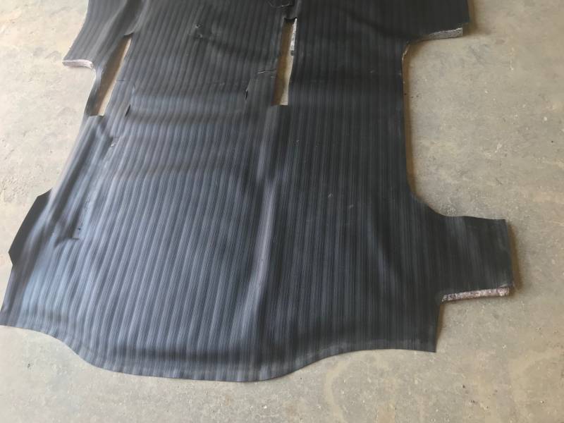 0319 Chevy Express/GMC Savanna Van Black Vinyl Floor Mat, Dick's Auto