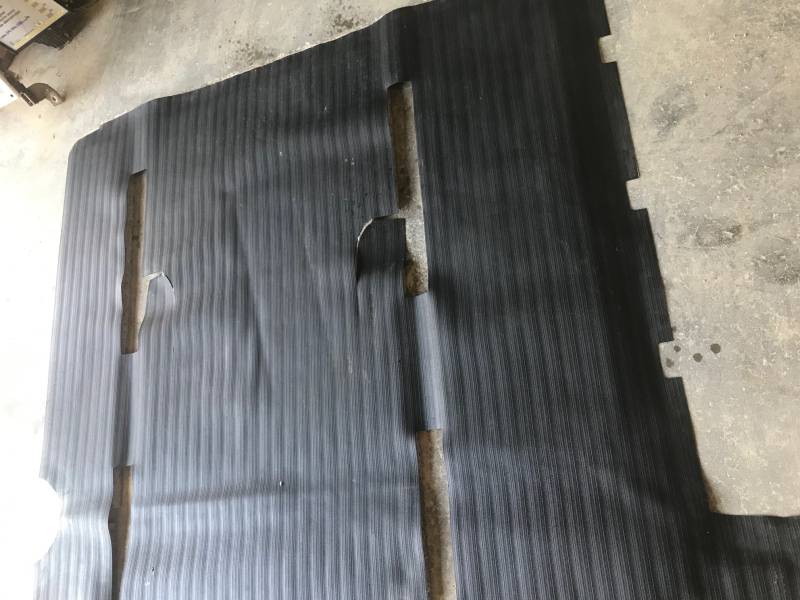 0319 Chevy Express/GMC Savanna Van Black Vinyl Floor Mat, Dick's Auto