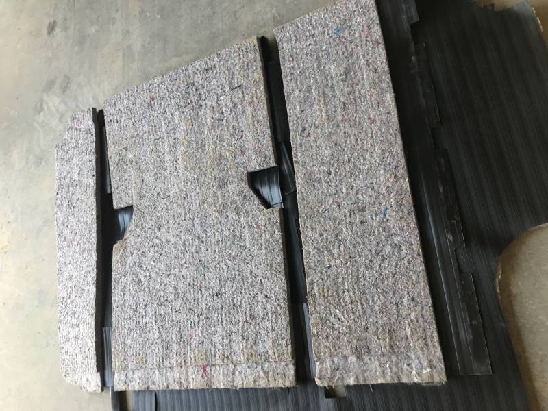 0319 Chevy Express/GMC Savanna Van Black Vinyl Floor Mat, Dick's Auto