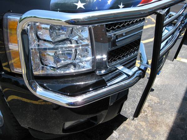 2" Chrome Luverne Grill Guard