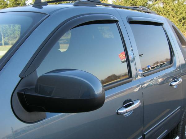 Auto Ventshade Smoke Ventvisors or Rain Guards for the 2008 Chevy Avalanche
