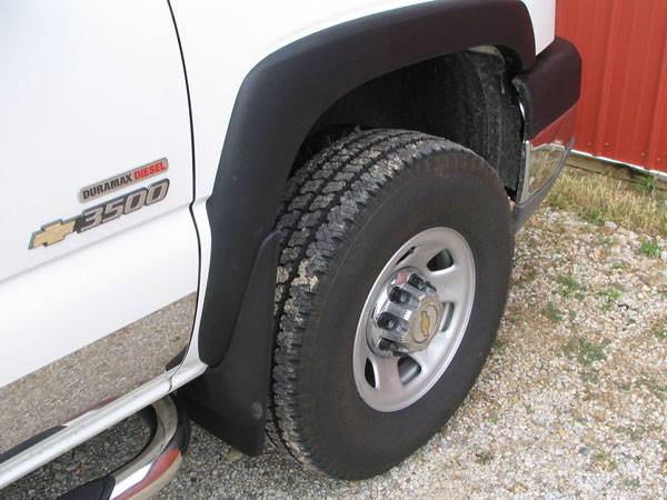 Husky Molded Front Mud Flaps