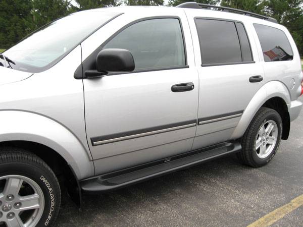 09 Dodge Durango with Owens ABS Plastic Running Boards! Painted To Match Your SUV!