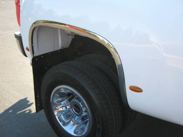 TFP Stainless Steel Fender Trim! Available For Duallies!