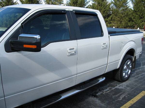 09 F150 Supercrew AVS Smoke Ventvisors or Rain Guards