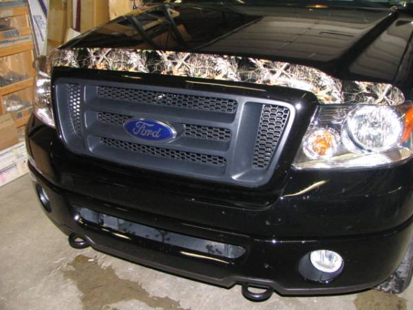 06 F-150 with Stampede Camo Bug Shield