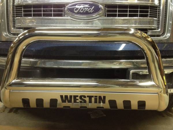 Up Close with the 2012 F150 Westin Stainless Steel Bull Bar