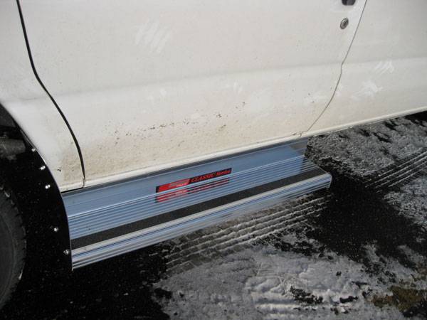 Short Drivers Side Owens Extruded Aluminum Running Boards Now Available!