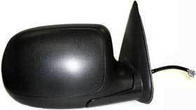 Kool Vue - 00-02 CHEVY Suburban/Tahoe MIRROR RH, Power, Heated, Manual Fold, w/Puddle Lamp, Grained Cover, w/o Dimmer