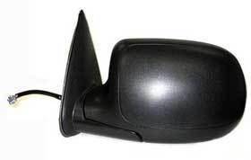 Kool Vue - 99-02 CHEVY SILVERADO MIRROR LH, Power, Heated, Manual Fold, w/o Puddle Lamp, Grained Cover, w/o Dimmer