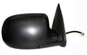 Kool Vue - 99-02 CHEVY SILVERADO MIRROR RH, Power, Heated, Manual Fold, w/o Puddle Lamp, Grained Cover, w/o Dimmer