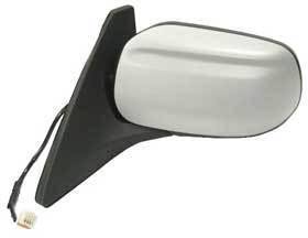 Kool Vue - 99-03 MAZDA PROTEGE MIRROR LH, Power, Non-Heated, Smooth Paintable Cap