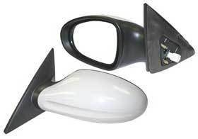 Kool Vue - 02-05 NISSAN ALTIMA MIRROR LH, Power, Non-Heated, Non-Foldable, Black, Flat Glass, Except Base Model