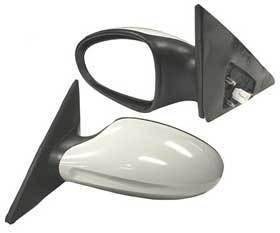 Kool Vue - 02-05 NISSAN ALTIMA MIRROR LH, Power, Heated, Non-Foldable, Black, Flat Glass, Except Base Model