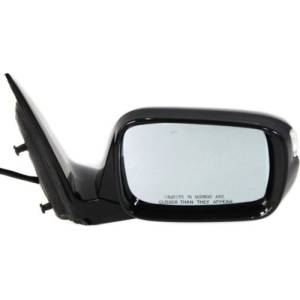 Kool Vue - 07-08 Acura MDX MIRROR RH, Power, w/o Power Liftgate, w/ Cover, Black, (Code NH707), Paint to Match