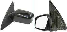 Kool Vue - 2006 FORD FUSION MIRROR LH, Assy, Power, Non-Heated, Rear View, w/o Puddle Lamp