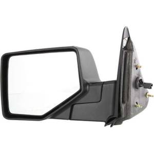 Kool Vue - 06-11 FORD RANGER MIRROR LH, Power, Manual Folding, 2 Caps Chrome/Paint to Match, 3-prong connector