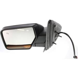 Kool Vue - 07-10 FORD EXPEDITION MIRROR LH, Power, Heated, Manual Folding, w/ Memory, Signal, Puddle Lamp, Textured