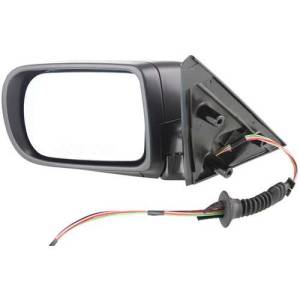 Kool Vue - 95-01 BMW 7 SERIES MIRROR LH, Power, Heated, with Memory, with Primed Cover, with glass, Manual Folding