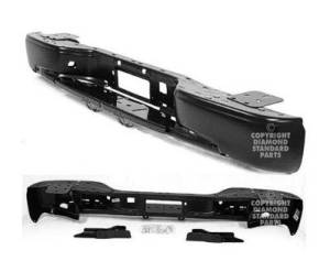 Reflexxion - 00-06 Cadillac Escalade Impact Bar Assembly w/Hitch Reflexxion Black/Paintable Step Bumper