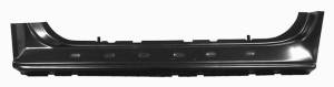 Key Parts - 97-98 FORD F-150 Truck Regular or Super Cab LH Drivers Side Rocker Panel w/o Molding Holes
