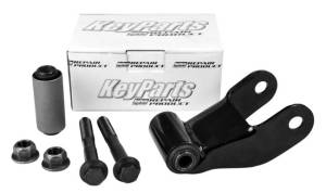 Key Parts - 86-96 Ford F-150 2WD 2.5 in. Rear Shackle Kit