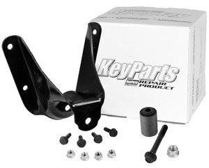 Key Parts - 92-96 Ford F-150 2WD Truck Front Rear Leaf Spring Hanger Kit