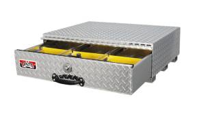 Unique - Unique Brute HD 30 in. x 9.5 in. x 24 in.  x .100 thick diamond, Bed Safe Roller Drawer Box