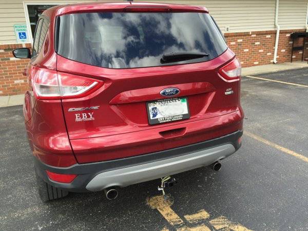 2014 Ford Escape with new Draw-Tite Hitch!