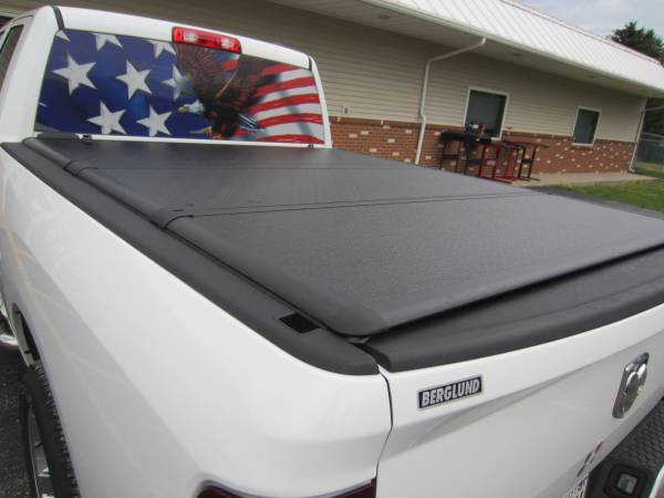 American Eagle rear window decal and an Extang Encore Tonneau!