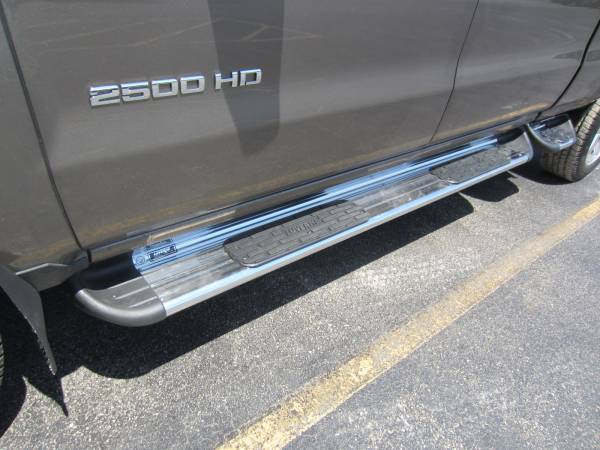 Step into your truck with ease with a Luverne Side Entry Step and Bed Step!