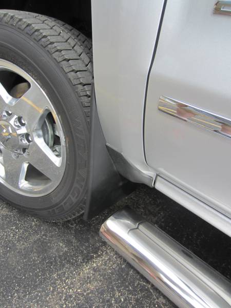 Block dirt and debris with a rugged set of Weathertech mud flaps!
