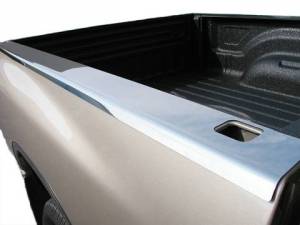 K&W - 88-98 Chevy/GMC C/K Short Bed Truck K&W Stainless Steel Bed Rails w/ Stake Pocket Holes