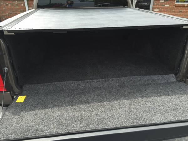 Cover your cargo with a heavy duty BAK Revolver X2 hard rolling tonneau cover