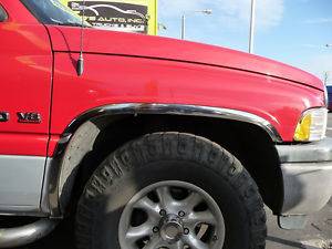TFP - 94-01 Dodge Ram Quad Cab Short Bed TFP Stainless Steel Fender Trim with Side Molding