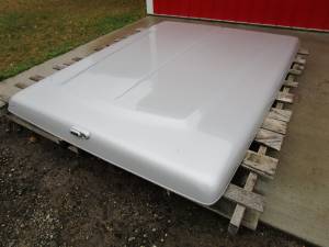 02-08 Dodge Ram 1500,2500, 3500 8ft Long Bed Silver ARE Lid