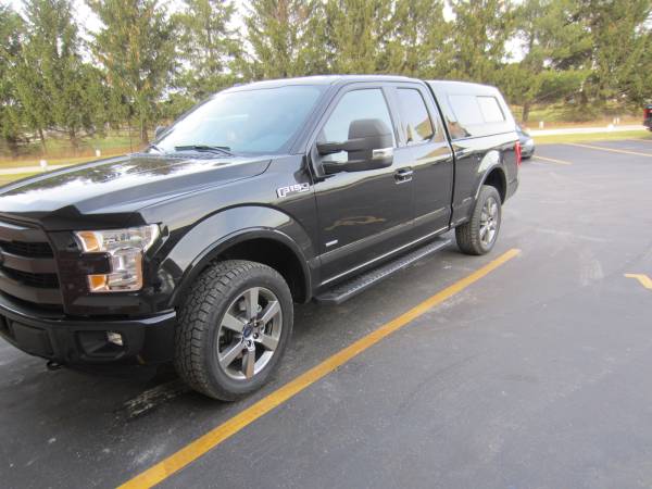 The 2015 Ford F-150 with a Jason Pace Cap!