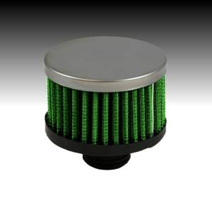 Green Filter - Green Filter High Performance Crank Case Filter w/Screw-top