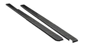 94-03 Chevy S-10/GMC Sonoma 7ft Long Bed Rail Gard Black Plastic Bed Rail w/o Stake Holes