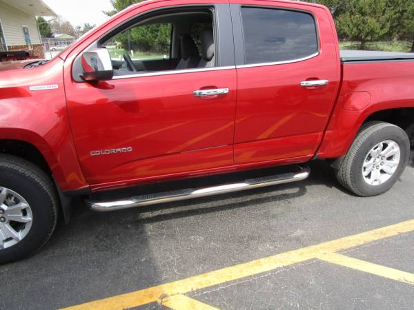 The 2015 Chevy Colorado with Luverne Nerf Bars