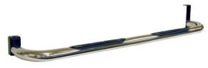 02-09 Chevy Trailblazer/GMC Envoy Luverne 3 in. Round Cab-Length Stainless Steel Tubular Nerf Bars