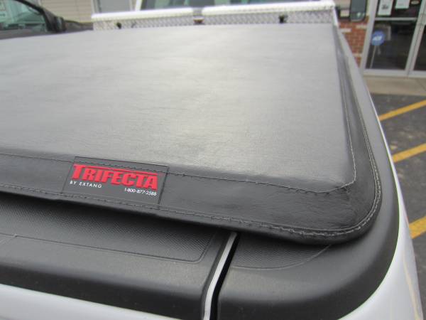 The Trifecta Tonneau cover by Extang is a great way to keep your cargo safe and dry!