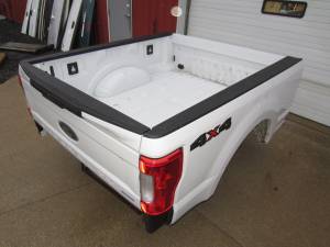20-22 Ford F-250/F-350 Super Duty White 6.9ft Short Truck Bed