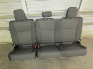 17-22 Ford F-250/F-350 Super Duty Extended Cab Gray Cloth Rear Bench Seat