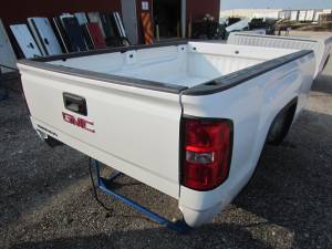 New 14-18 GMC Sierra White 8ft Long Truck Bed