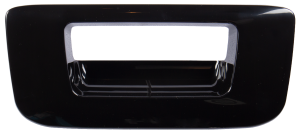 07-14 Chevy Silverado/GMC Sierra Tailgate Handle Bezel, Smooth Black, w/o Key Hole, w/o Camera