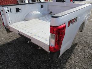Used 17-22 Ford F-250/F-350 Super Duty White 6.9ft Short Bed Truck Bed