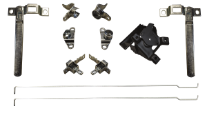 Key Parts - 81-87 Chevy/GMC Fleetside Tailgate 11 Pieces Hardware Kit