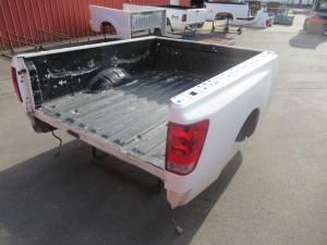 Used 04-15 Nissan Titan King Cab White 6.5ft Short Bed