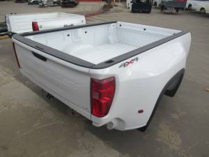 New 20-C Chevy Silverado HD White Dually Truck Bed